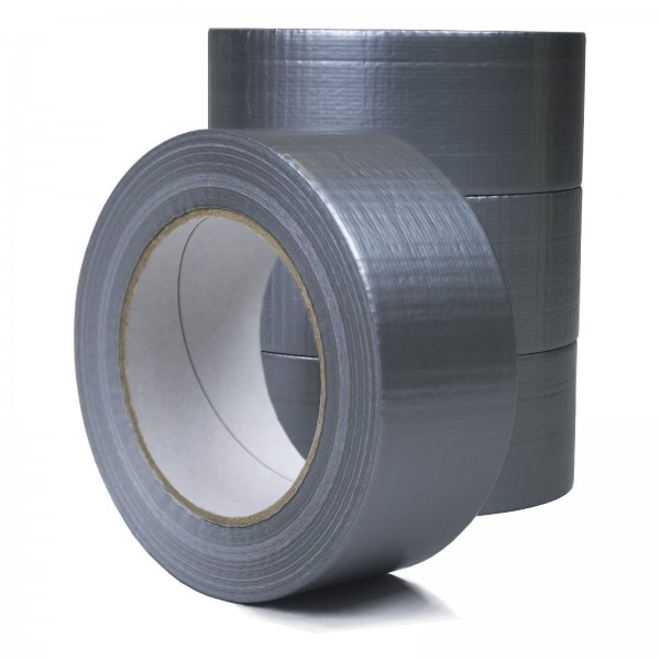 48 Rollen 48 mm x 50 m Panzertape Gewebeband Klebeband Steinband Tape Grau