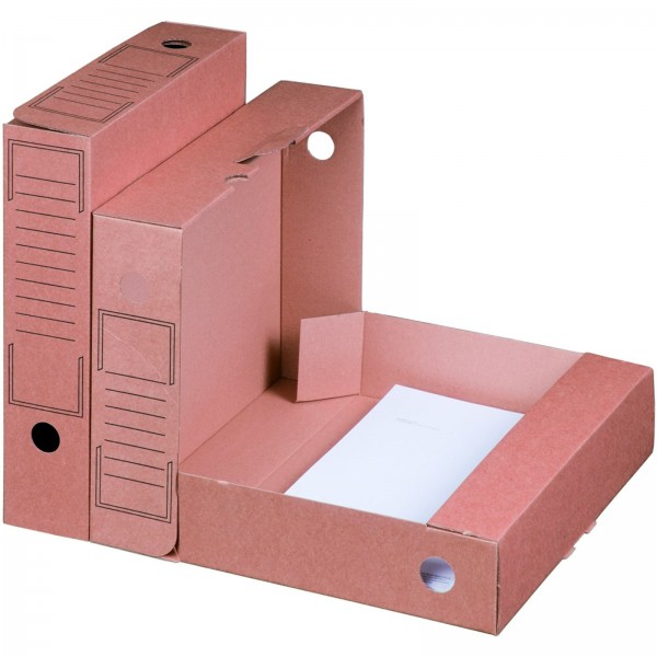 80 x SBP ARCHIV-ABLAGEBOX, 252x70x317mm, wiederverschließbar, Rückenbreite 7,5 cm