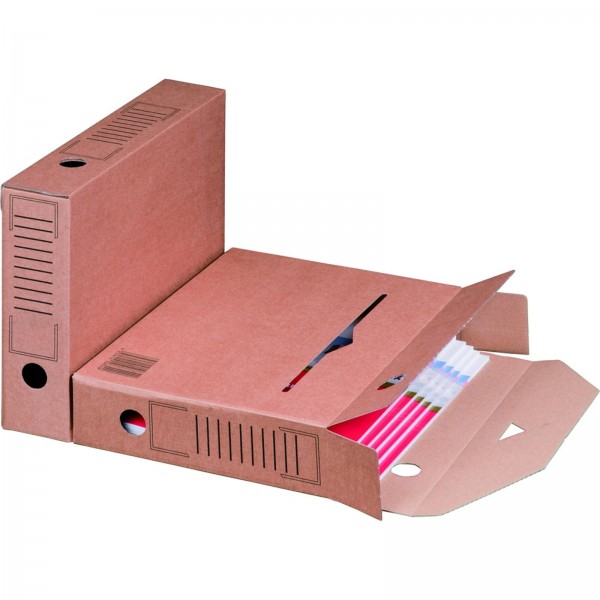 1500 x SBP ARCHIV-ABLAGEBOX, 315x65x233mm, wiederverschließbar, Automatik, Rückenbreite 6,5 cm