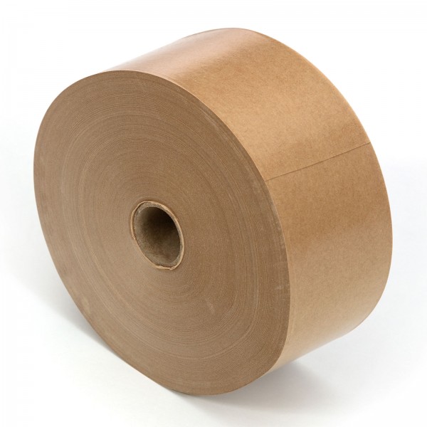 1 Rolle Nassklebeband Papier-Klebeband umweltfreundliches Paketband Packband 60mm x 200m 60 g/m² bra