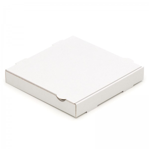 100 Pizzakartons 260 x 260 x 40 mm Pizzaschachteln Blanko Verpackungen weiß