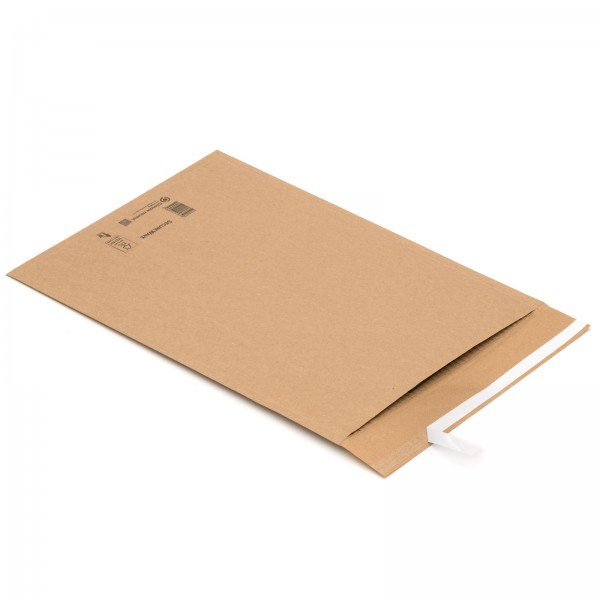 75 Papierpolster Versandtaschen Polstertaschen Luftpolstertaschen 100% Papier G A4 235x345 mm braun