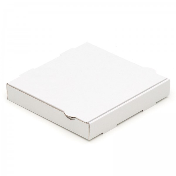 200 Pizzakartons 240 x 240 x 40 mm Pizzaschachteln Blanko Verpackungen weiß