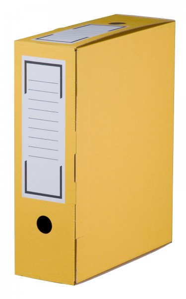 100 x SBP-ARCHIV-ABLAGEBOX, 315x96x260mm, wiederverschließbar, gelb