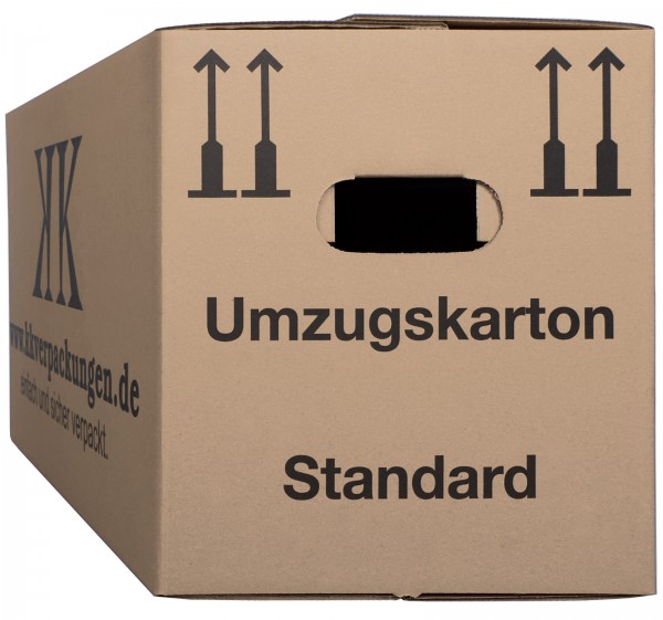 100 Premium Faltkartons Umzugskarton braun NEUWARE