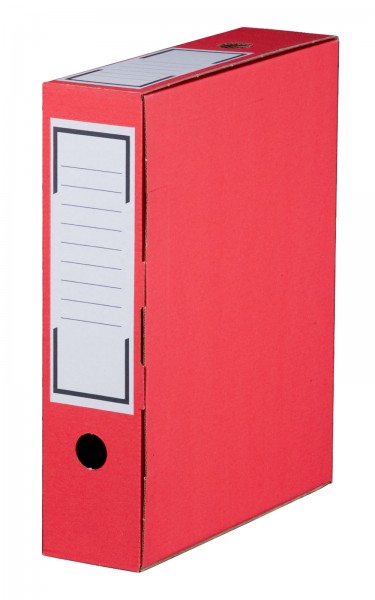 100 x SBP-ARCHIV-ABLAGEBOX, 315x76x260mm, wiederverschließbar, rot